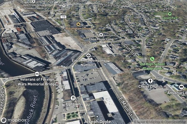 dryer not heating repair in Ansonia CT 06401 - Aerial View