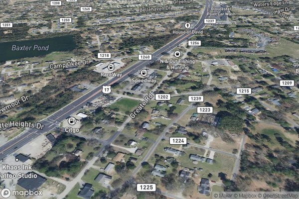 dryer not heating repair in Gloucester Point VA 23062 - Aerial View