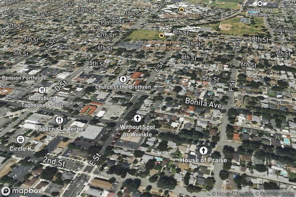 dryer not heating repair in La Verne CA 91750 - Aerial View