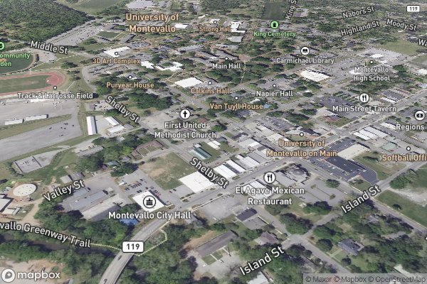 dryer not heating repair in Montevallo AL 35115 - Aerial View