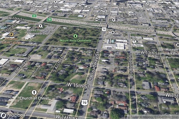 dryer not heating repair in North Little Rock AR 72199 - Aerial View