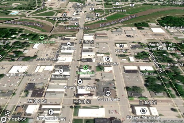 dryer not heating repair in Ottawa KS 66067 - Aerial View