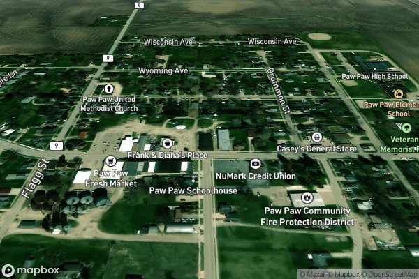 dryer not heating repair in Paw Paw IL 61353 - Aerial View