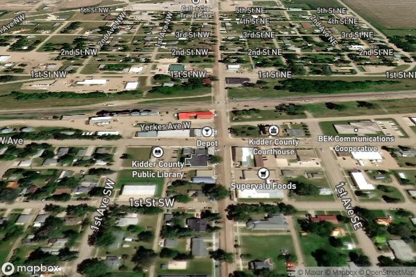 dryer not heating repair in Steele ND 58482 - Aerial View