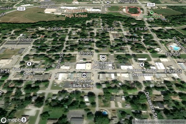 dryer not heating repair in Tonganoxie KS 66086 - Aerial View