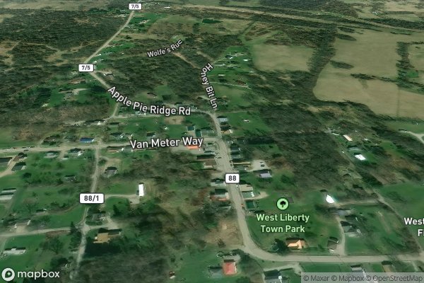 dryer not heating repair in West Liberty WV 26074 - Aerial View